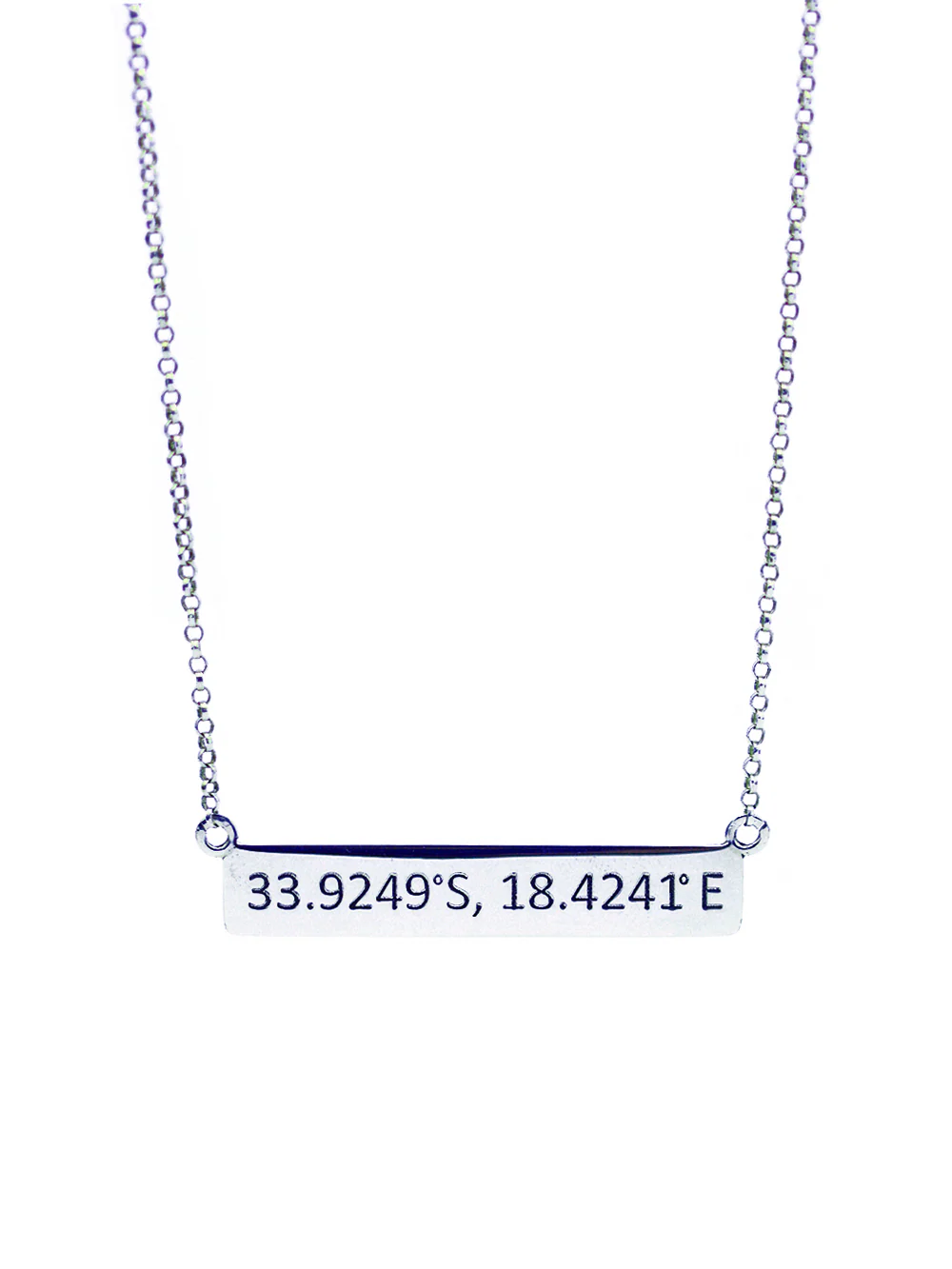 Custom Coordinate Pendant
