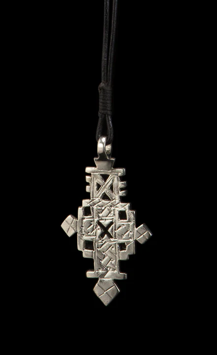 Ethiopian cross pendant