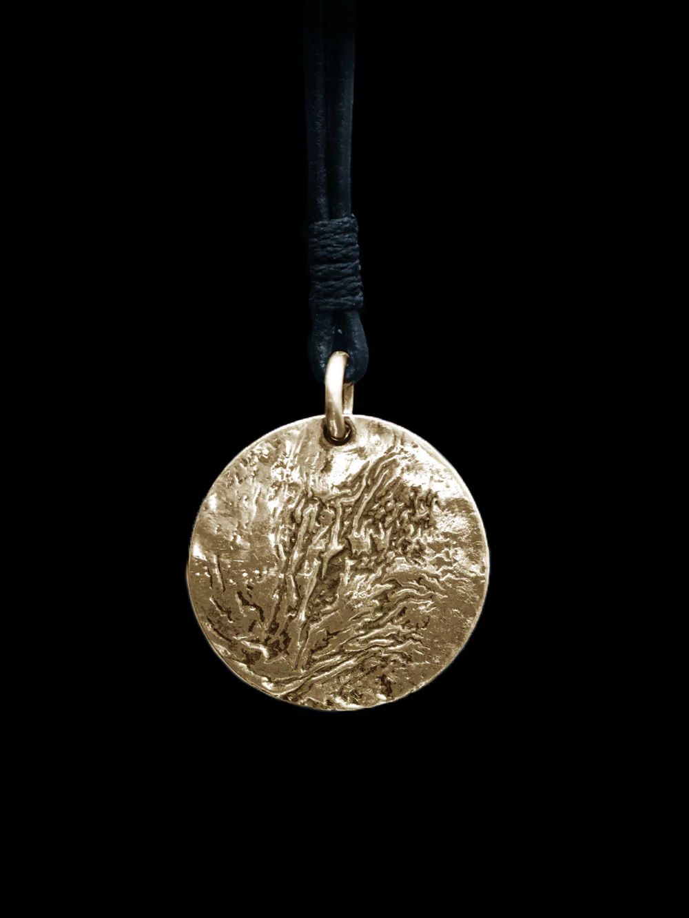 Moon Pendant with Emerald - Image 6
