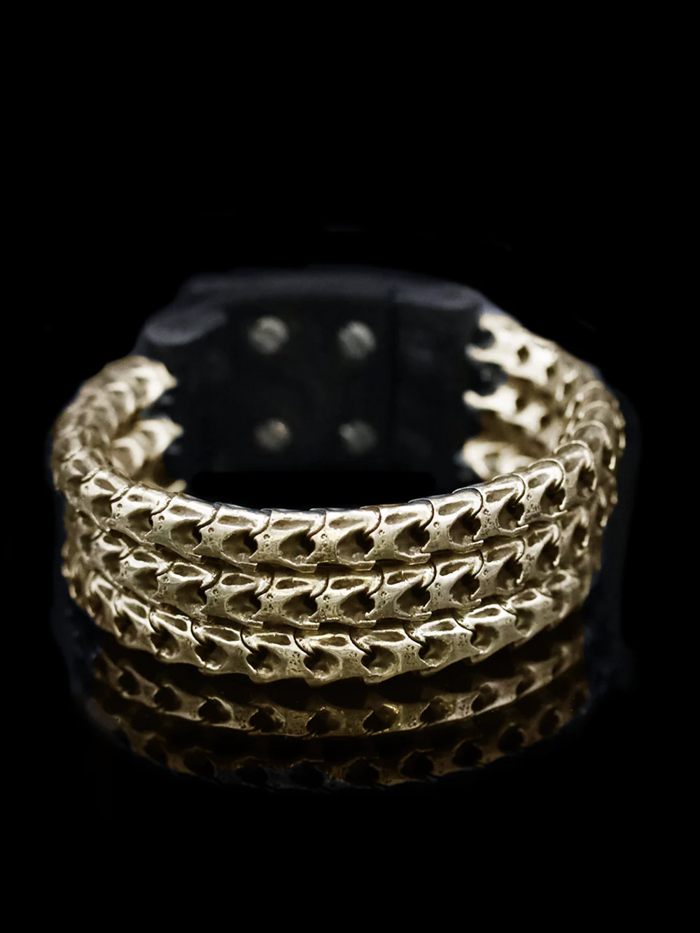 Triple Python Vertebrae Bracelet - Image 4